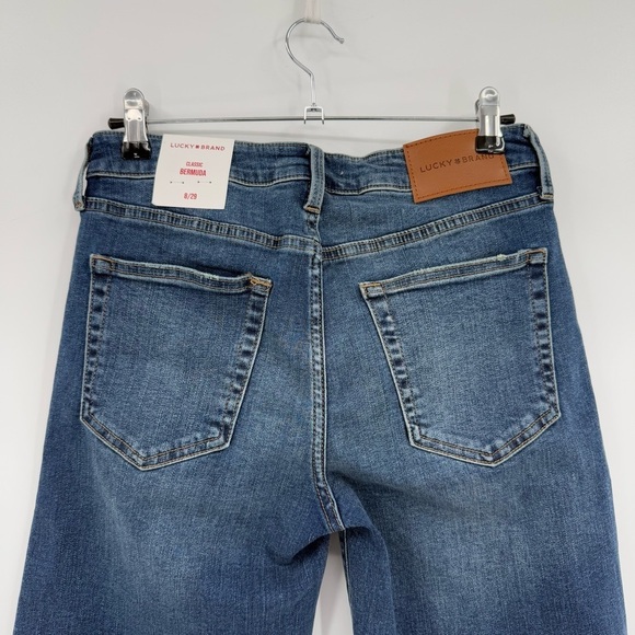 Lucky Brand Classic Bermuda Cut Off Denim Short 
S Size 8/29 - Picture 9 of 11